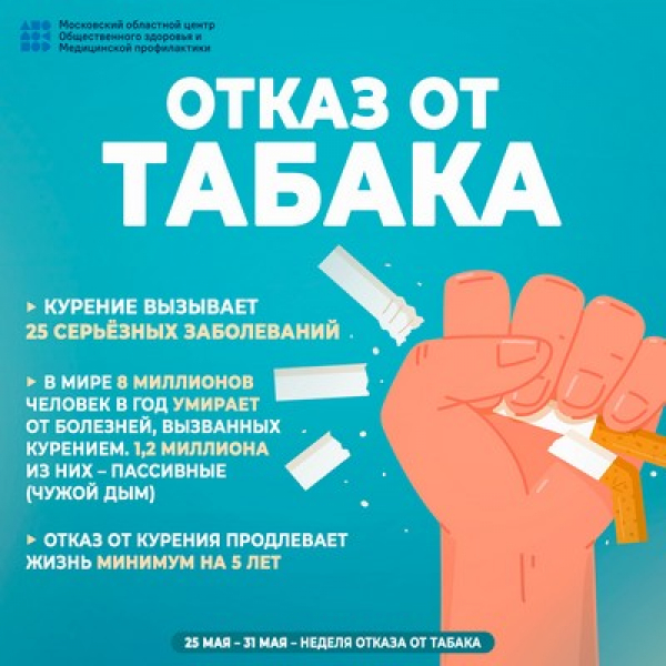 Свобода дышать: Неделя отказа от табака